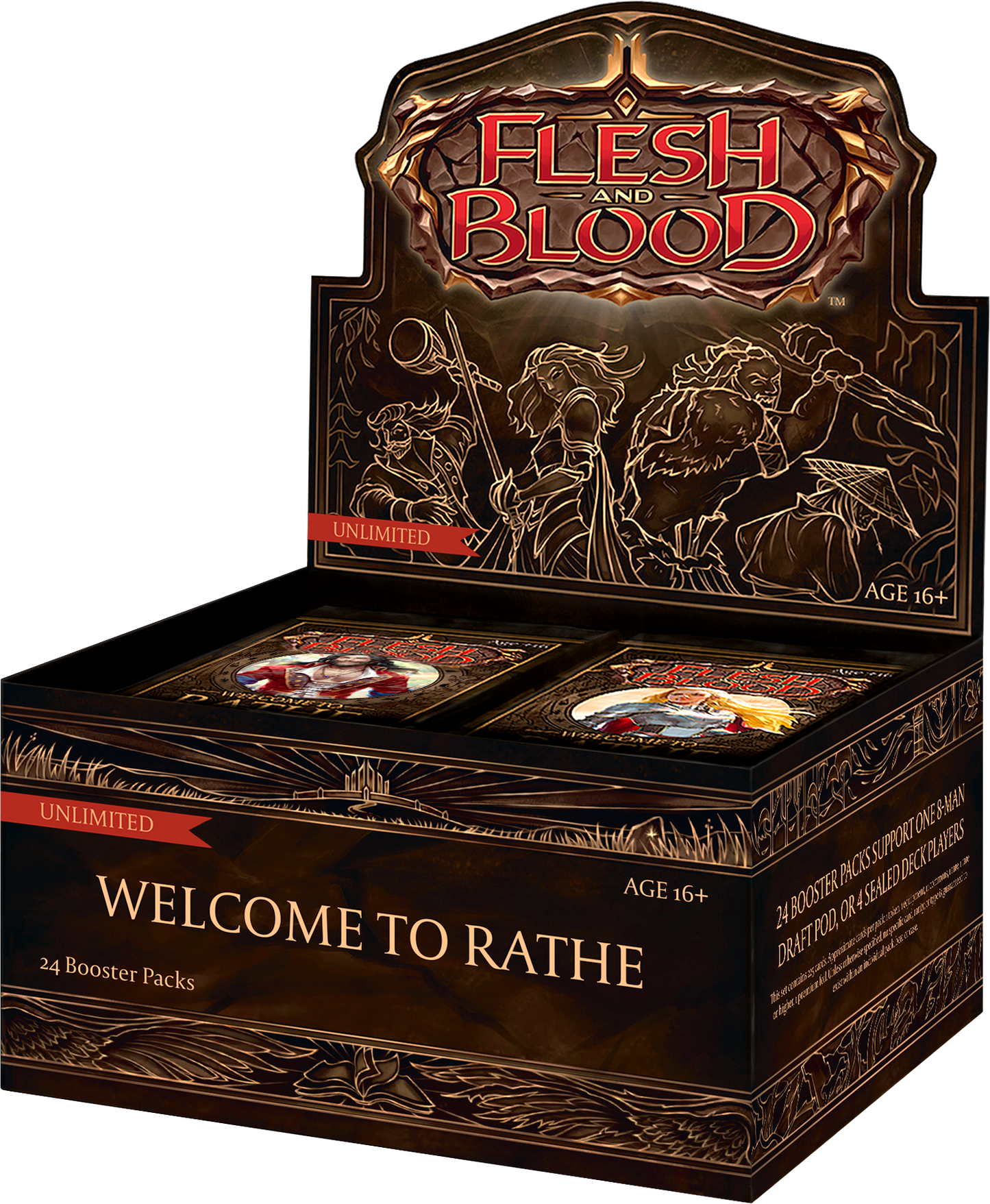 Flesh & Blood TCG: Welcome to Rathe Booster Box (Unlimited)