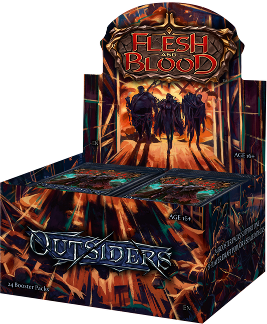 Flesh & Blood TCG: Outsiders Booster Display